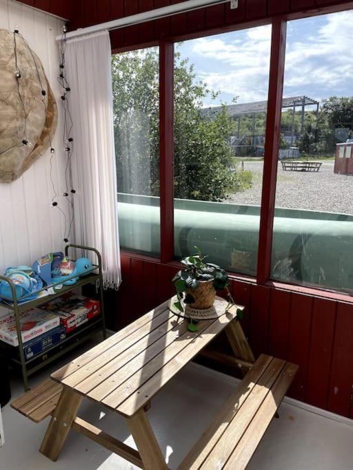 Fjordhytten. Rebuild Train Wagon From 1937. Apartment Одензе Екстериор снимка